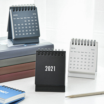 2020 Simple Daily Desk Calendar Fresh Mini Desktop Note Coil Calendar Home Decor