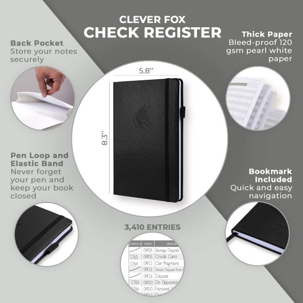 Bank Account Register Booklets For Personal (1)