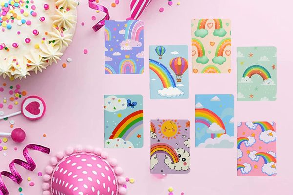 Happy Booklet Small Notebooks Bulk For Party (4)