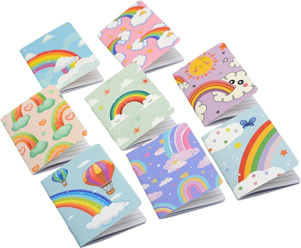Happy Booklet Small Notebooks Bulk For Party (6)