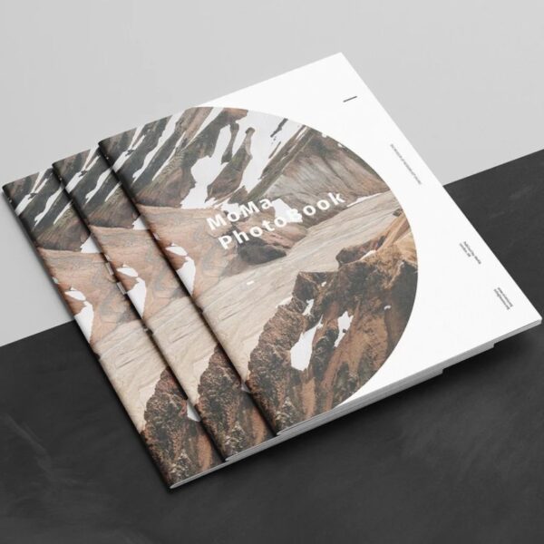 Custom Printed Book Catalog Saddle-Stitched Booklet