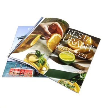 Factory Direct Perfect Bound Booklet Printing for Magazines and Books