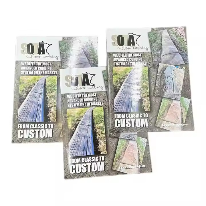 Wholesale Custom Full Color Saddle-Stitched Advertising Booklet