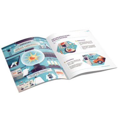 High Quality Full Color Saddle-Stitched Booklet