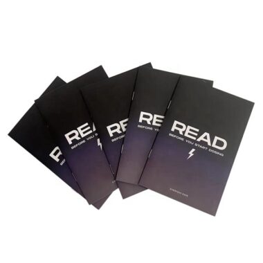 High Quality Full Color Saddle-Stitched Booklet