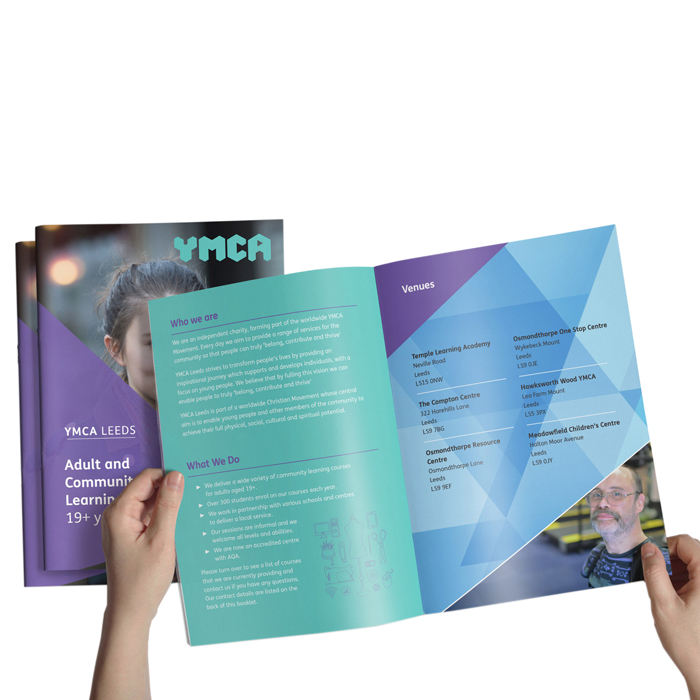 High Quality Full Color Saddle-Stitched Booklet