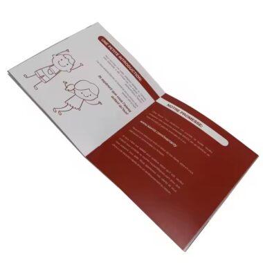High Quality Full Color Saddle-Stitched Booklet