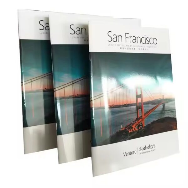 Full Color Saddle-Stitched Booklet Printing with Premium Finish