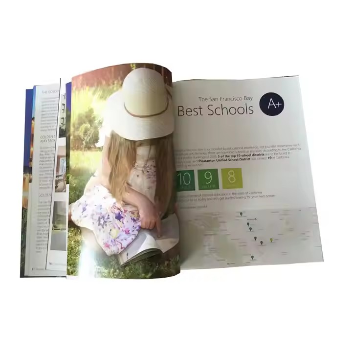 Full Color Saddle-Stitched Booklet Printing with Premium Finish