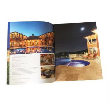 Full Color Saddle-Stitched Booklet Printing with Premium Finish