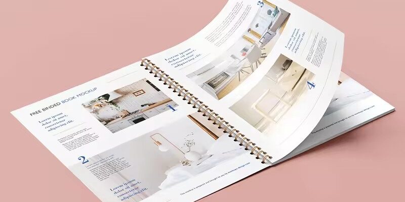 Custom Hardcover Spiral Bound Booklet with Full Color Printing