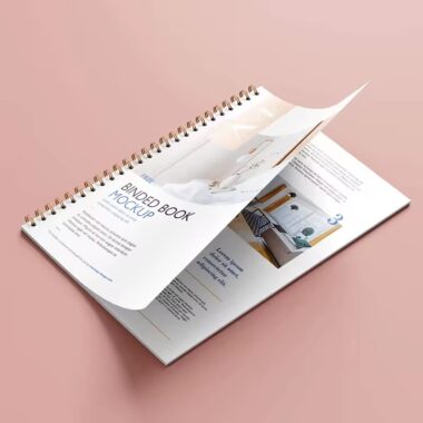 Custom Hardcover Spiral Bound Booklet with Full Color Printing