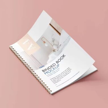 Custom Hardcover Spiral Bound Booklet with Full Color Printing
