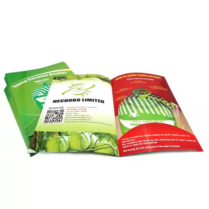 Custom Business Catalog Saddle-Stitched Booklet