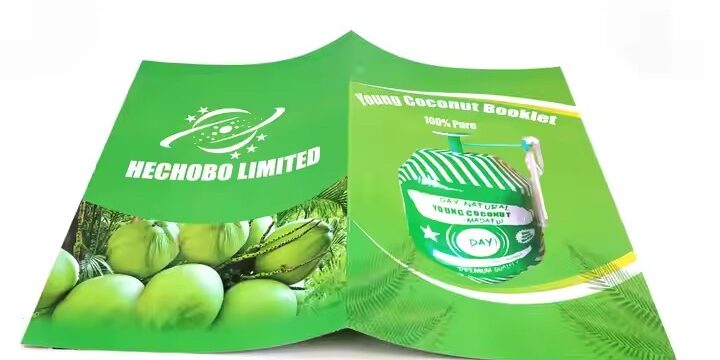 Custom Business Catalog Saddle-Stitched Booklet