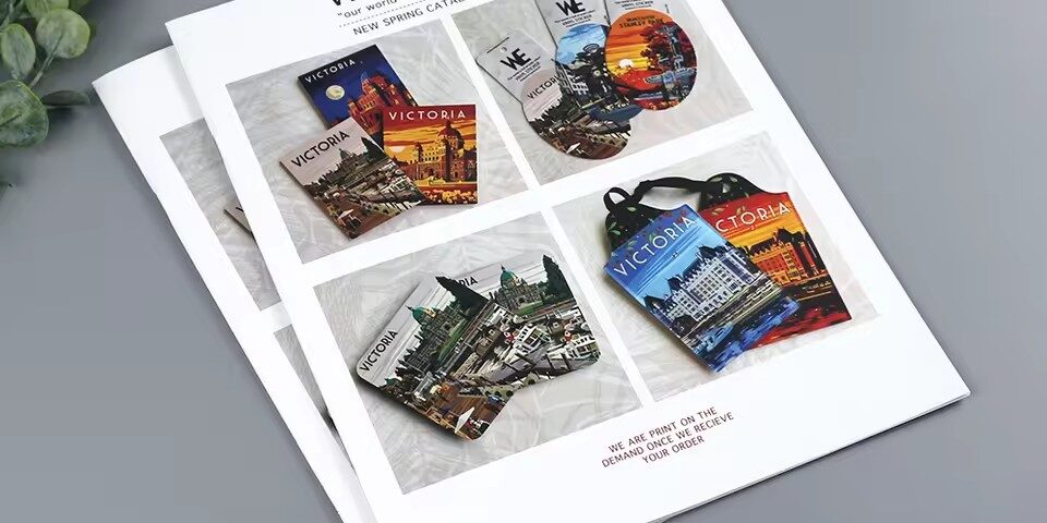 Wholesale Custom Full Color Saddle-Stitched Magazine Booklet