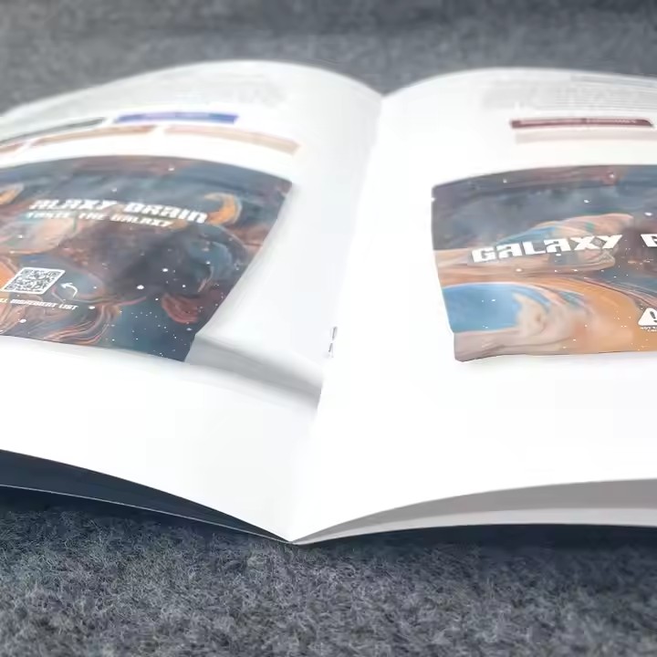 Wholesale Custom Full Color Saddle-Stitched Magazine Booklet