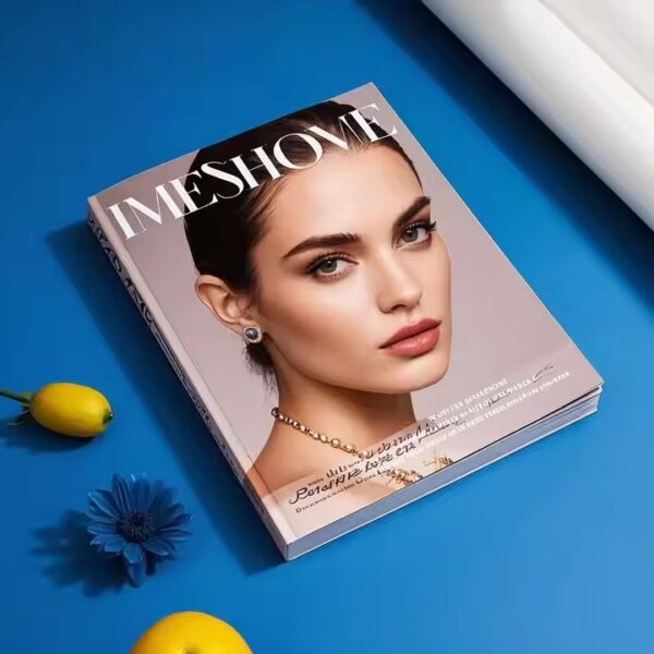 Full Color Custom Printed Perfect Bound Magazine Booklet (1) Custom Perfect Bound Catalog and Magazine Booklet