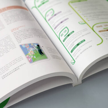Custom Perfect Bound Booklet for Catalog, Manual, or Novel