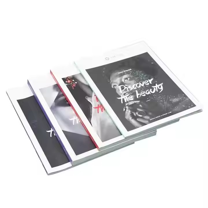 Custom Perfect Bound Booklet for Catalogs and Books with Full-Color Print