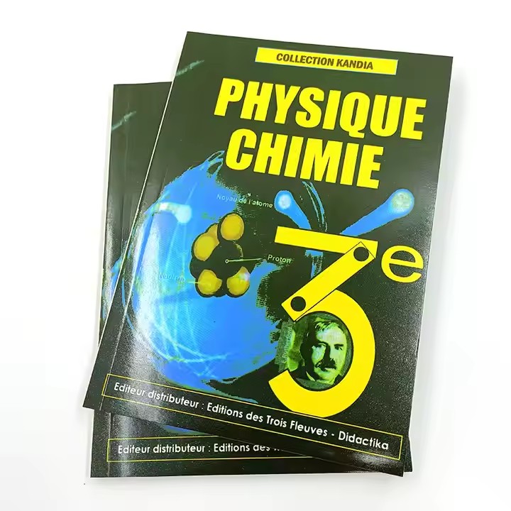 Custom Perfect Bound Booklet for Catalogs and Books with Full-Color Print