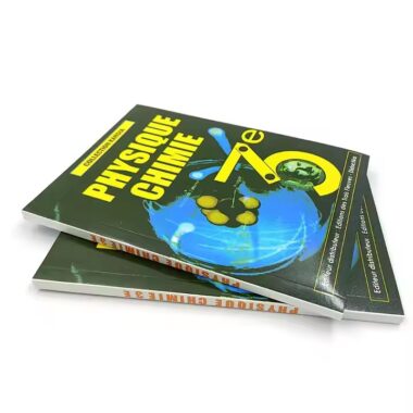 Custom Perfect Bound Booklet for Catalogs and Books with Full-Color Print