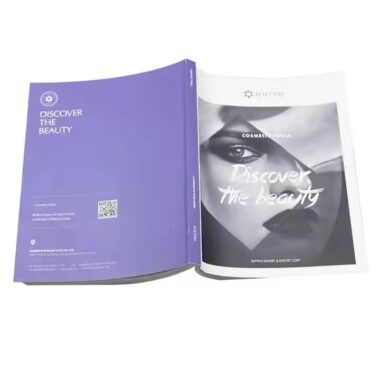 Custom Perfect Bound Booklet for Catalogs and Books with Full-Color Print