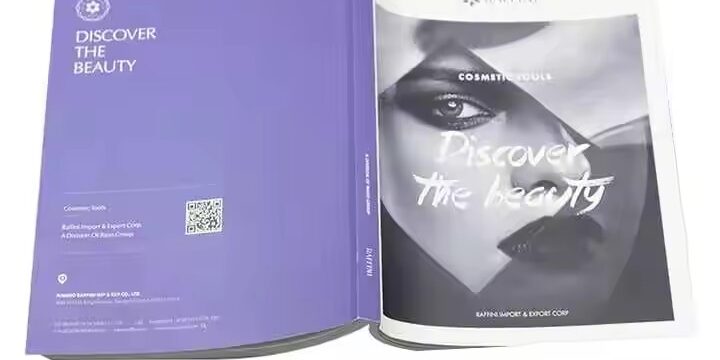 Custom Perfect Bound Booklet for Catalogs and Books with Full-Color Print