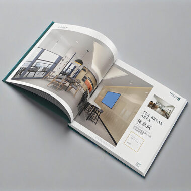 Custom Printed Perfect Bound Catalog Booklet with Softcover