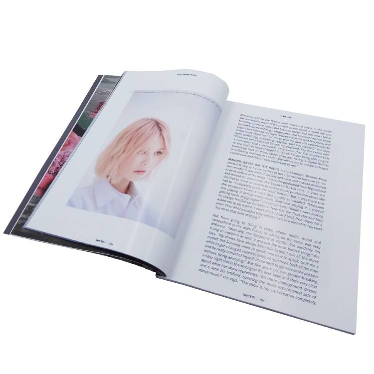 Custom Full Color Perfect Bound Magazine Booklet
