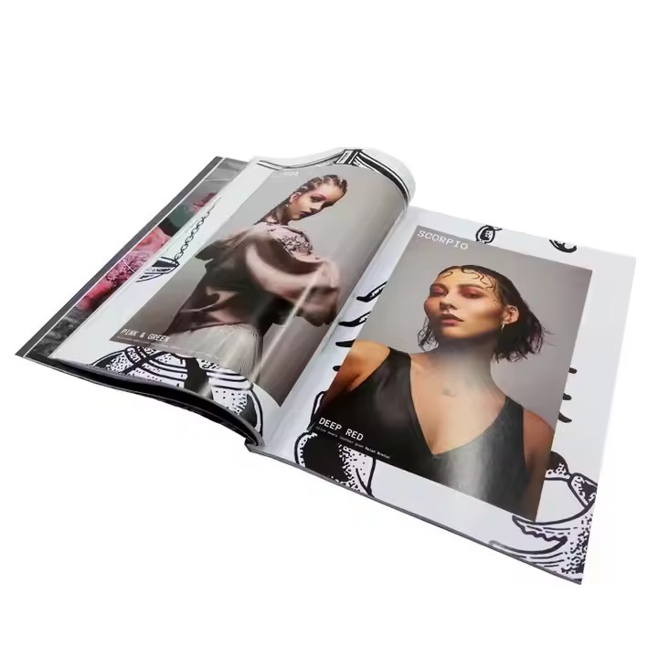Custom Full Color Perfect Bound Magazine Booklet