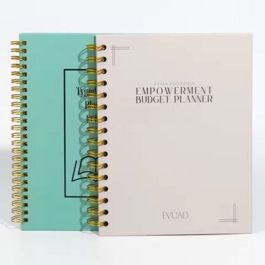 Durable Custom Spiral Bound Hardcover Notebook