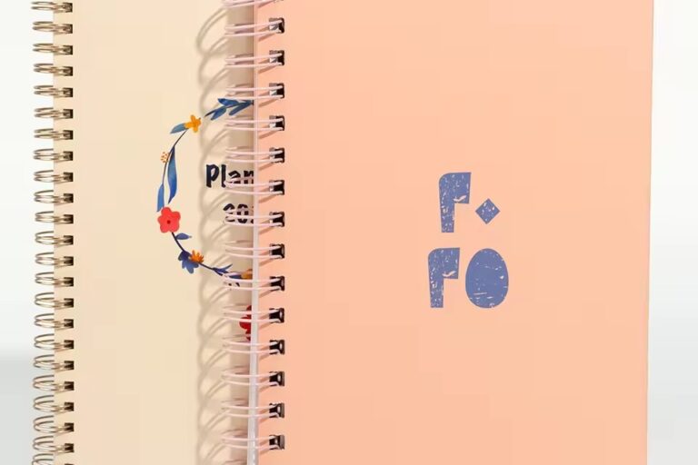 Durable Custom Spiral Bound Hardcover Notebook