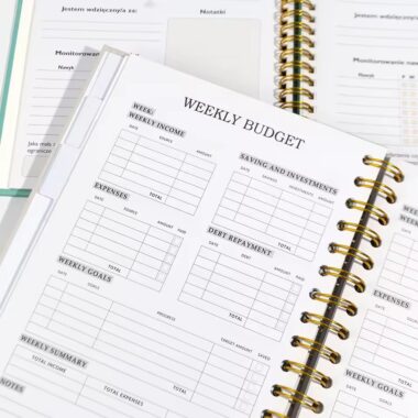 Durable Custom Spiral Bound Hardcover Notebook