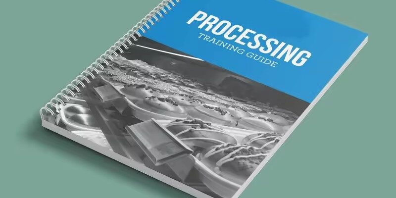 Custom Spiral Bound Catalog Booklet with Printed Cover