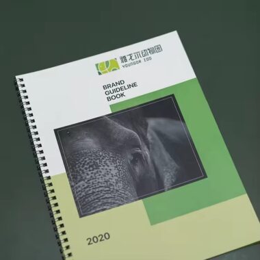 Custom Spiral Bound Catalog Booklet with Printed Cover