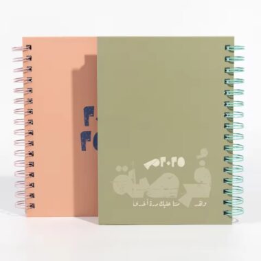 Custom Spiral Bound Student Notebook for Journaling