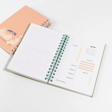 Custom Spiral Bound Student Notebook for Journaling