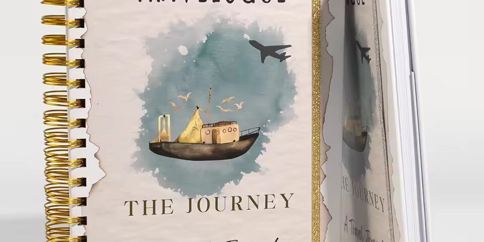 Custom Spiral Bound Student Notebook for Journaling