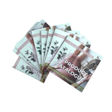 Custom Saddle-Stitched Booklet Bulk Printing