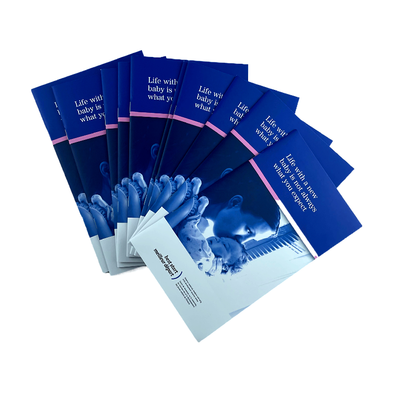 Custom Saddle-Stitched Booklet Bulk Printing