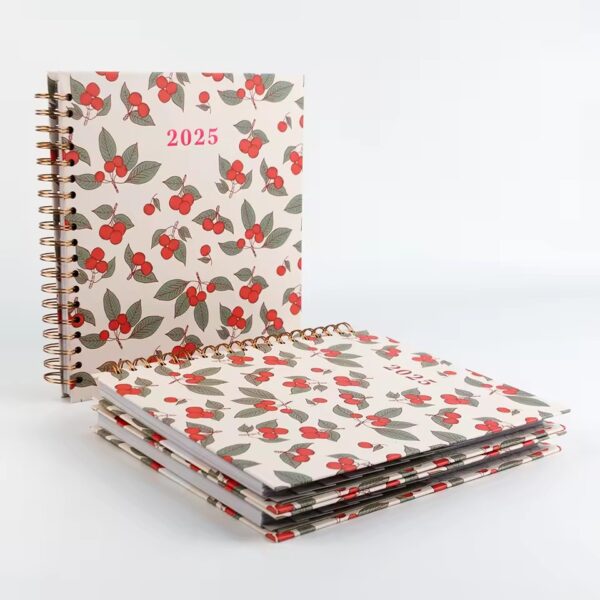 Custom Durable Spiral Bound Planner Notebook