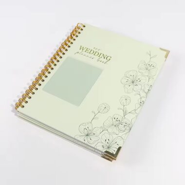 Custom Durable Spiral Bound Planner Notebook