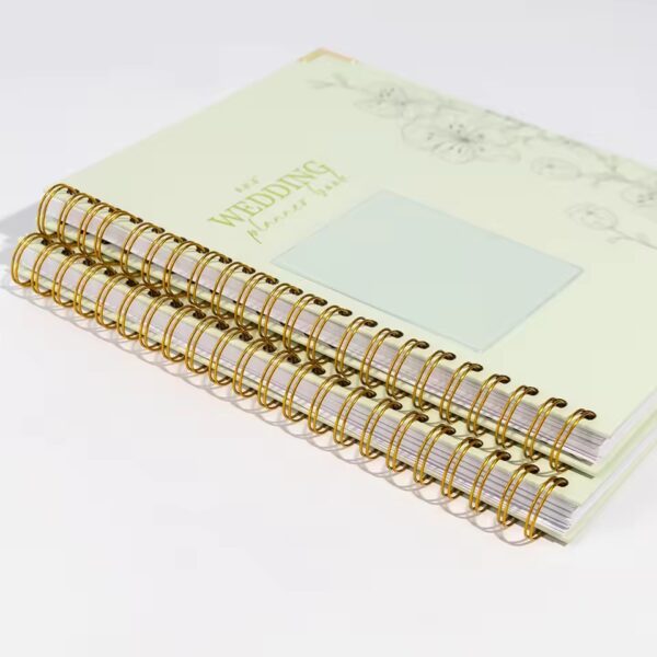 Spiral Planner Notebook with Custom Layout and Cover Printing (5) Custom Durable Spiral Bound Planner Notebook