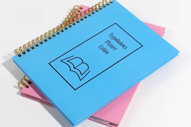 Custom Durable Spiral Bound Hardcover Planner Notebook