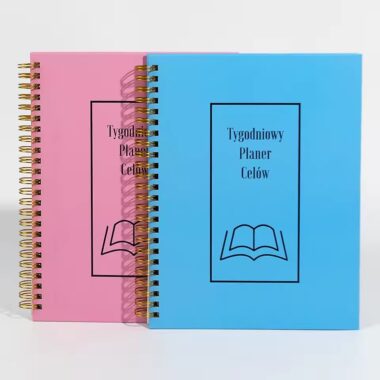 Custom Durable Spiral Bound Hardcover Planner Notebook